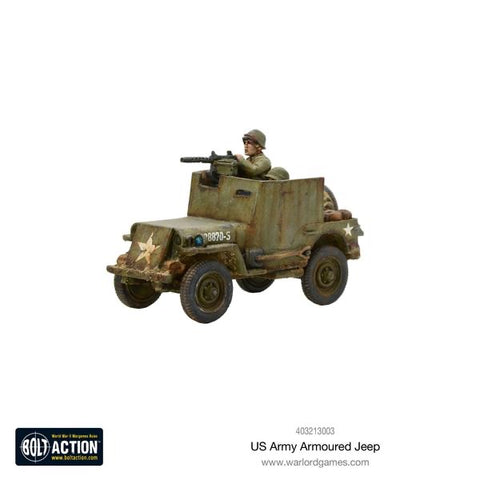US Army Armoured Jeep