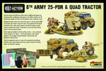 8th Army 25pdr & Quad