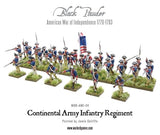 Continental army infantry regiment, AWI