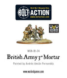 British Army 3” mortar