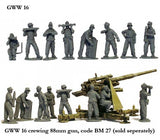 GWW16 DAK 88mm gun crew