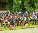 Halfling Spearmen with mixed weapons