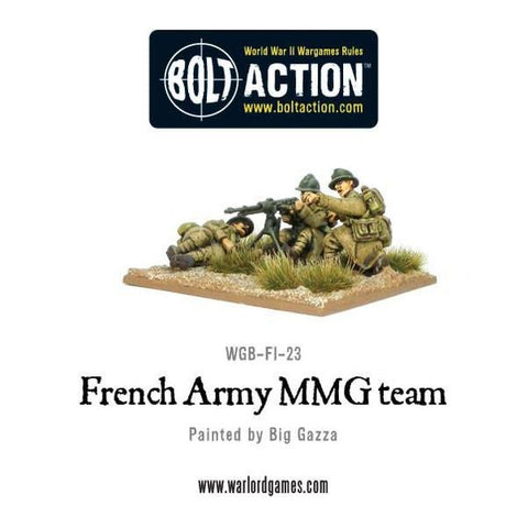 French Army MMG team