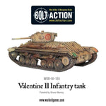 British Valentine MkII Infantry tank