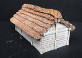 Planked Building with Thatched roof