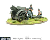 Italian Army 100/17 Modello 14 medium artillery