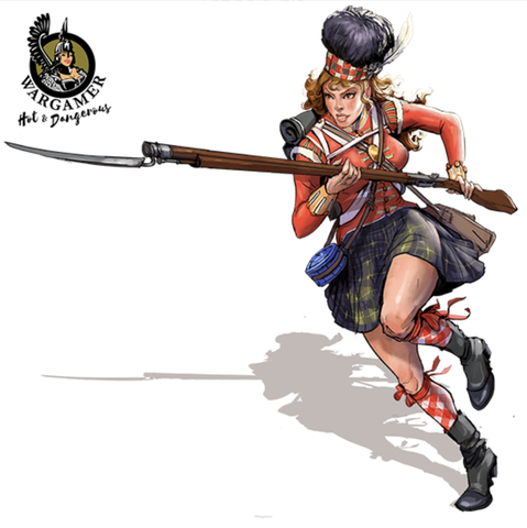 Fiona from the 42nd Highlanders